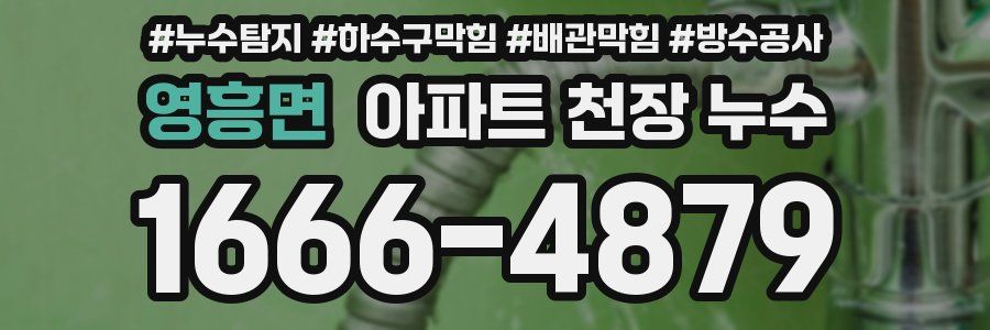 영흥면 아파트 천장 누수