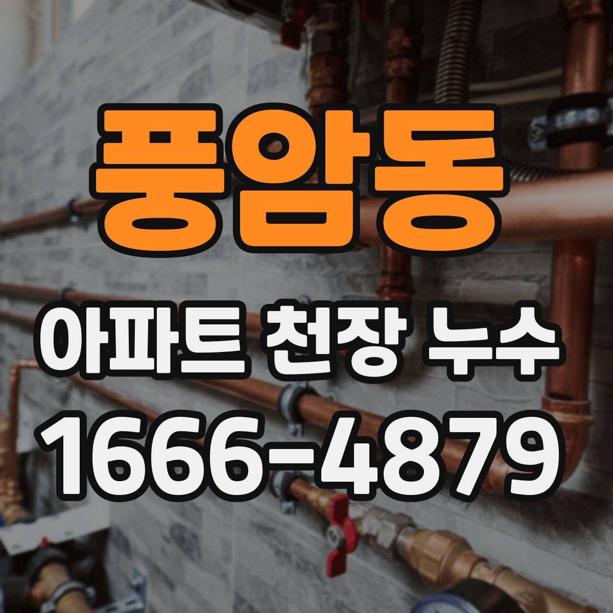 풍암동 아파트 천장 누수