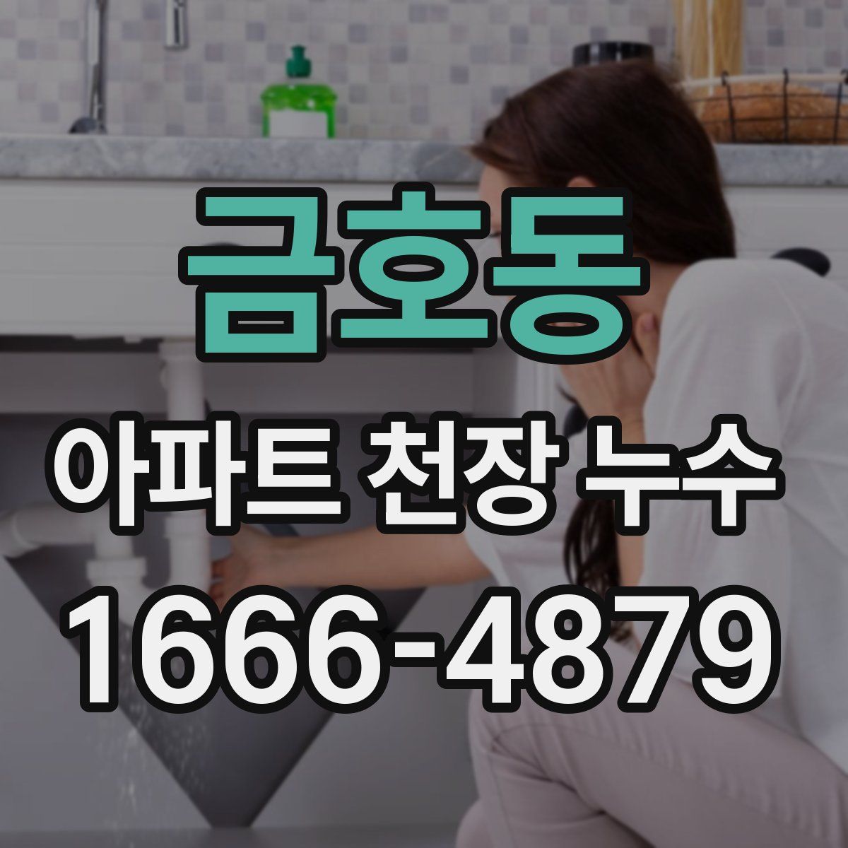 금호동 아파트 천장 누수