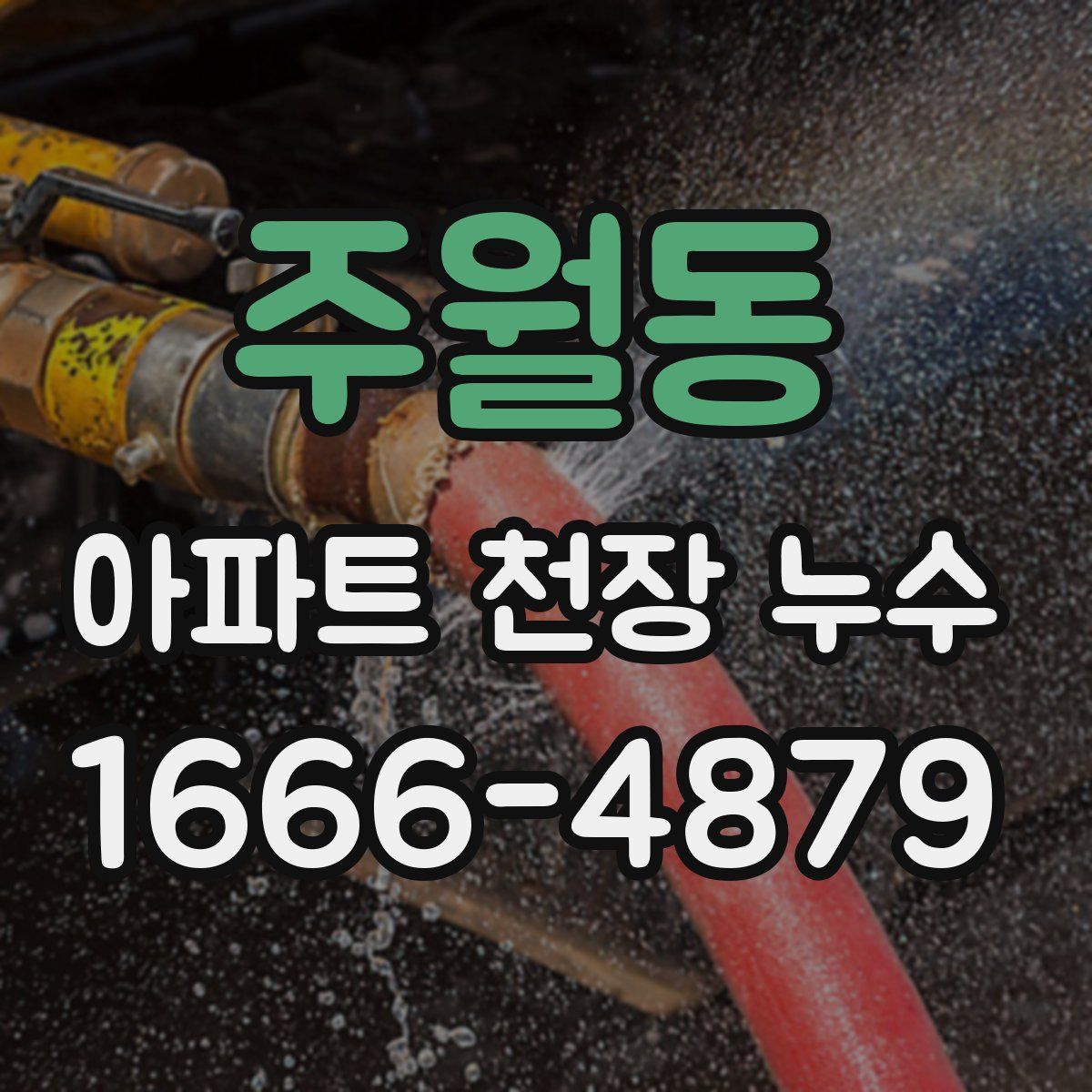 주월동 아파트 천장 누수