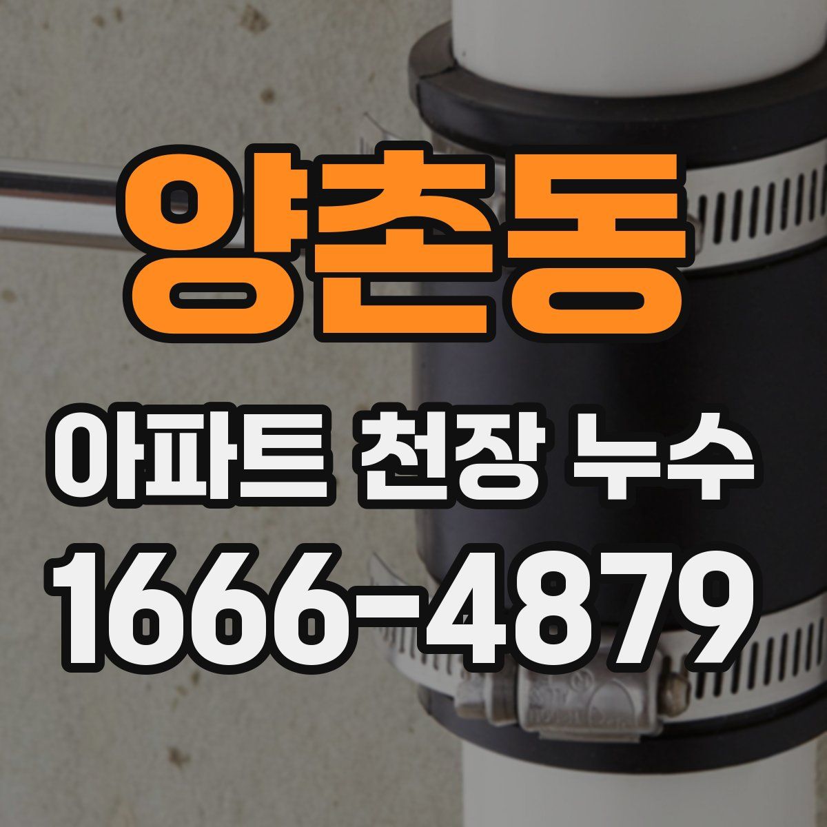 양촌동 아파트 천장 누수