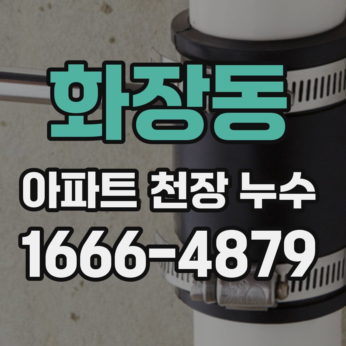 화장동 아파트 천장 누수