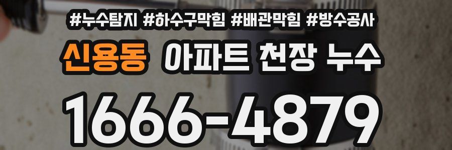 신용동 아파트 천장 누수