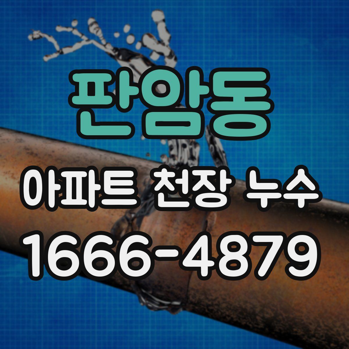 판암동 아파트 천장 누수