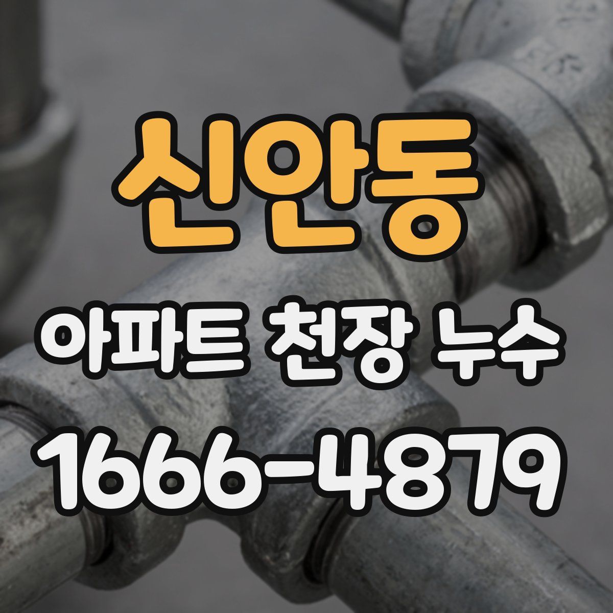 신안동 아파트 천장 누수