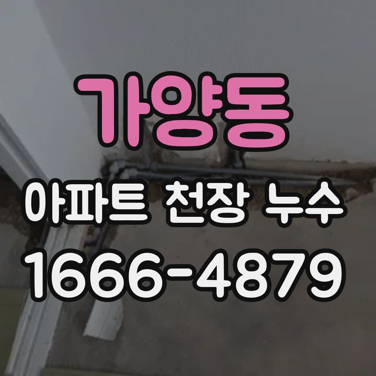 가양동 아파트 천장 누수