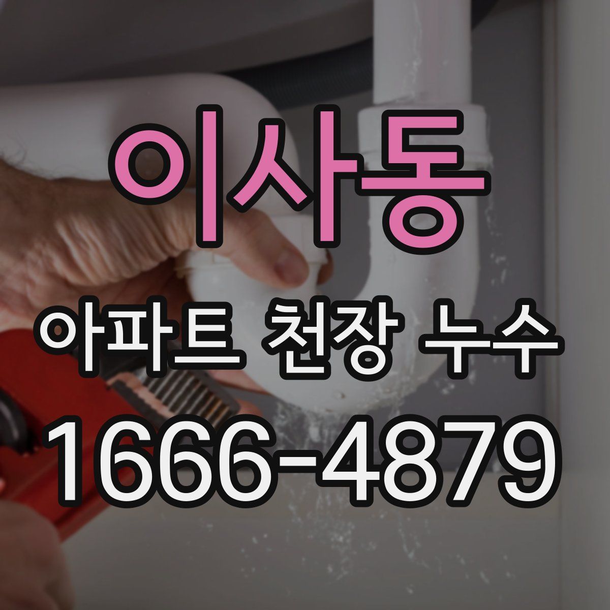 이사동 아파트 천장 누수