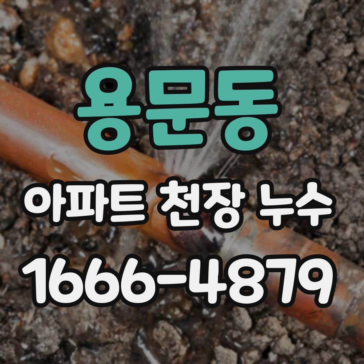 용문동 아파트 천장 누수