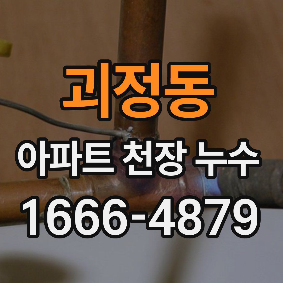 괴정동 아파트 천장 누수