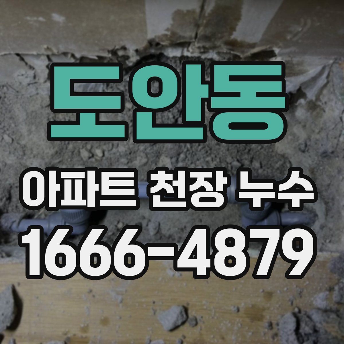 도안동 아파트 천장 누수