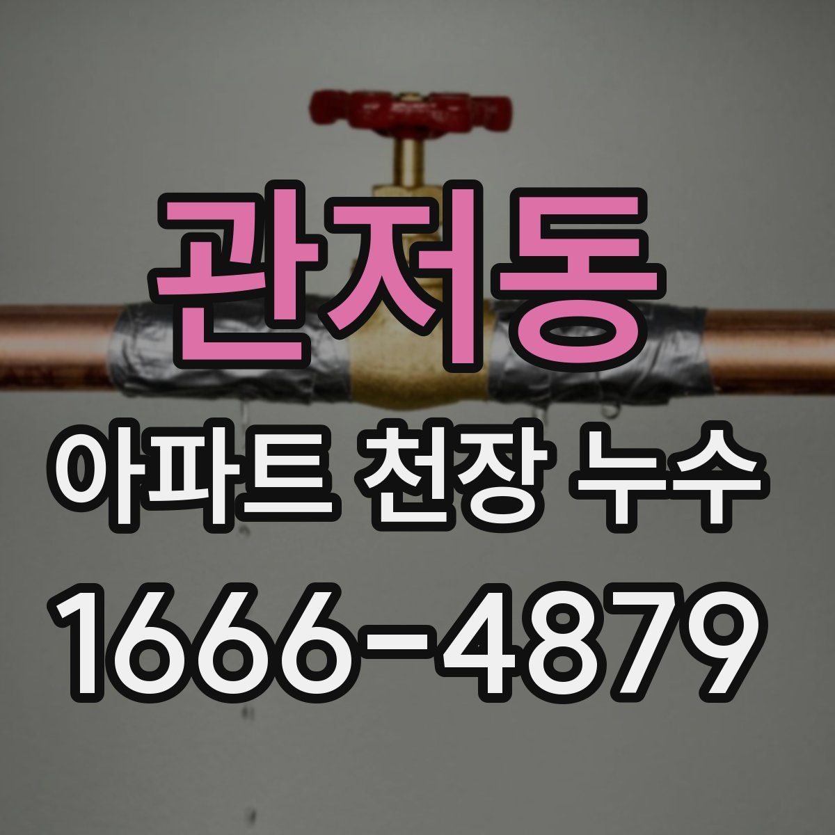관저동 아파트 천장 누수