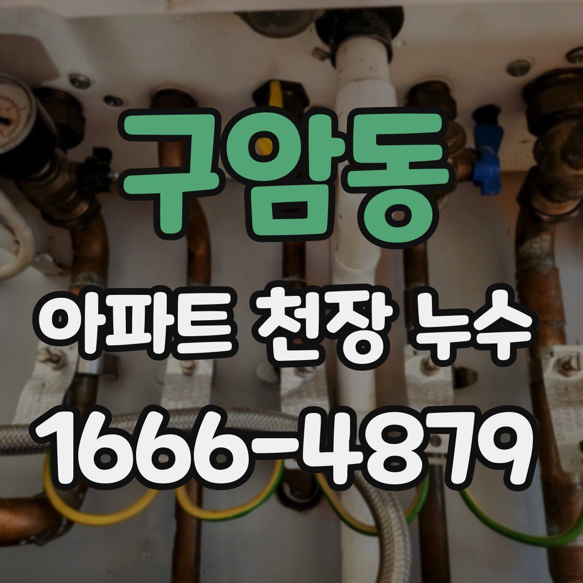 구암동 아파트 천장 누수