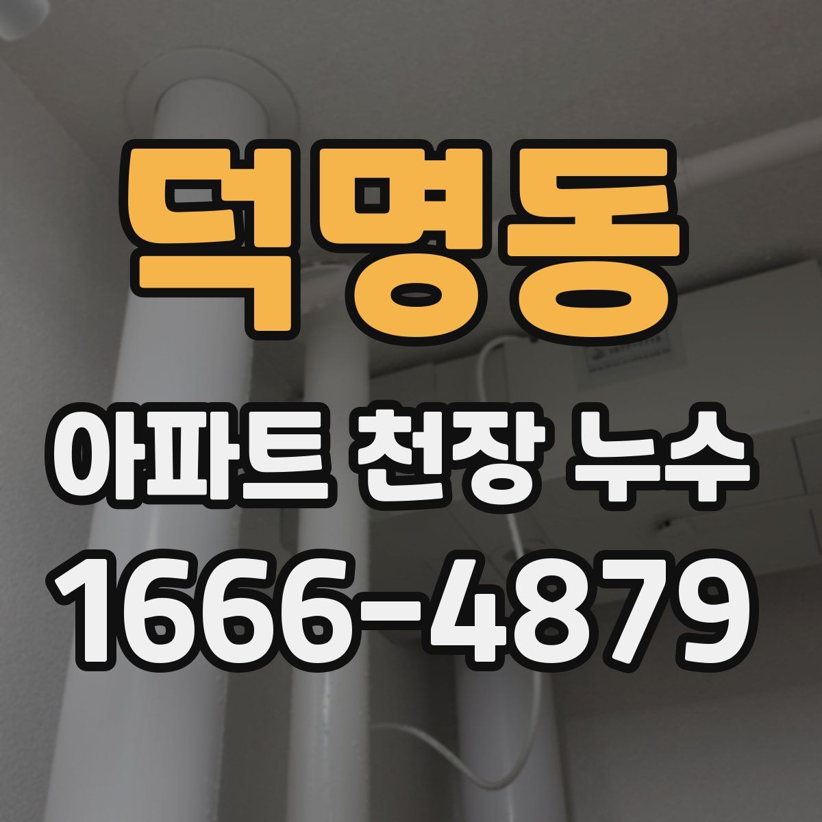 덕명동 아파트 천장 누수
