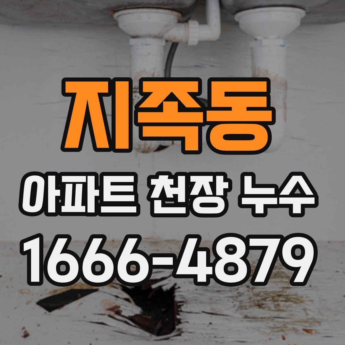 지족동 아파트 천장 누수