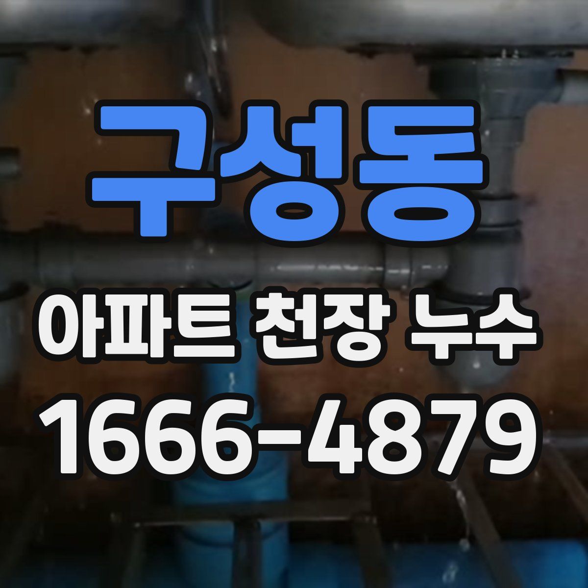 구성동 아파트 천장 누수