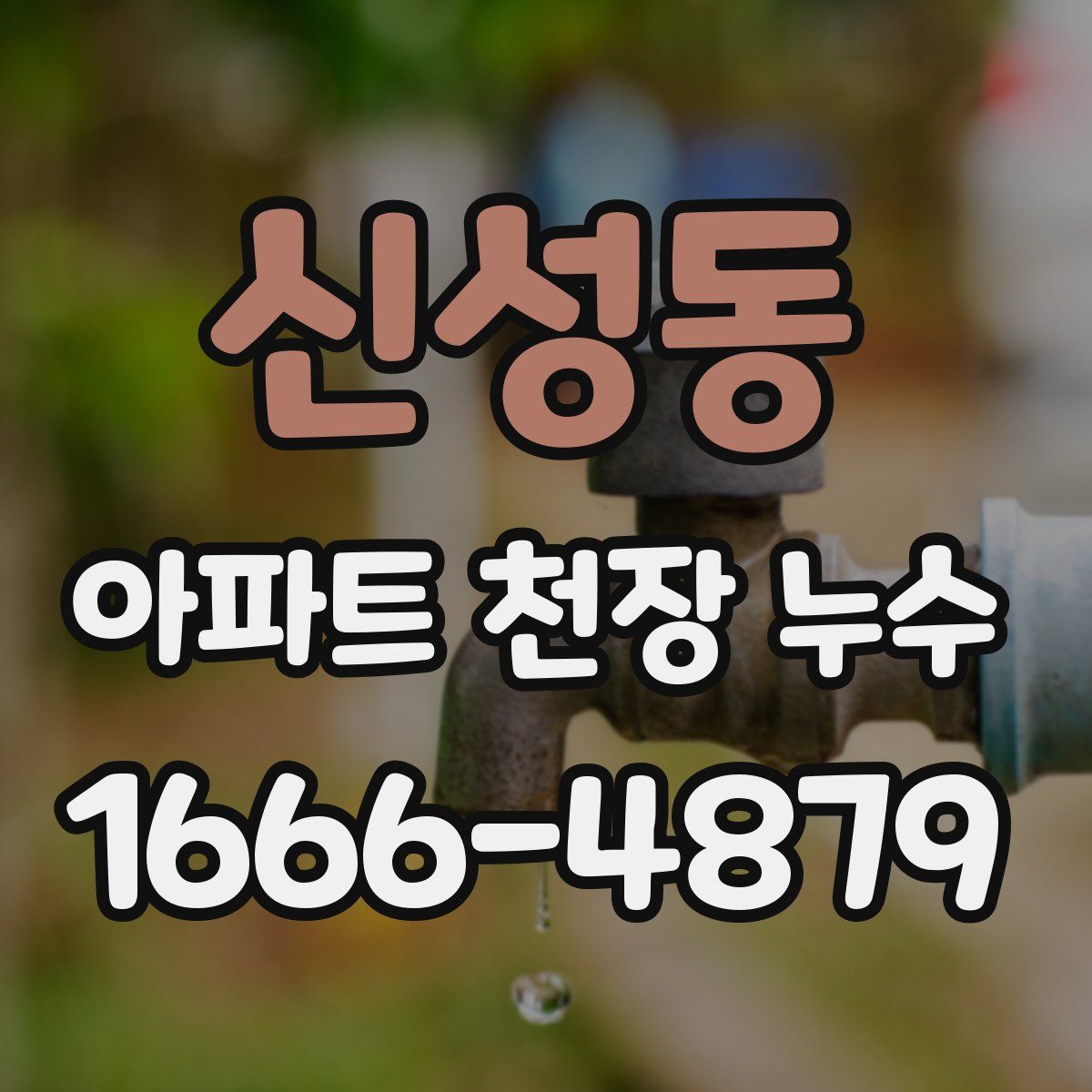 신성동 아파트 천장 누수