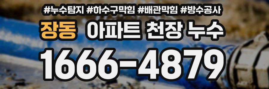 장동 아파트 천장 누수