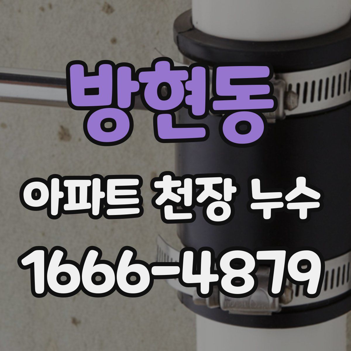 방현동 아파트 천장 누수