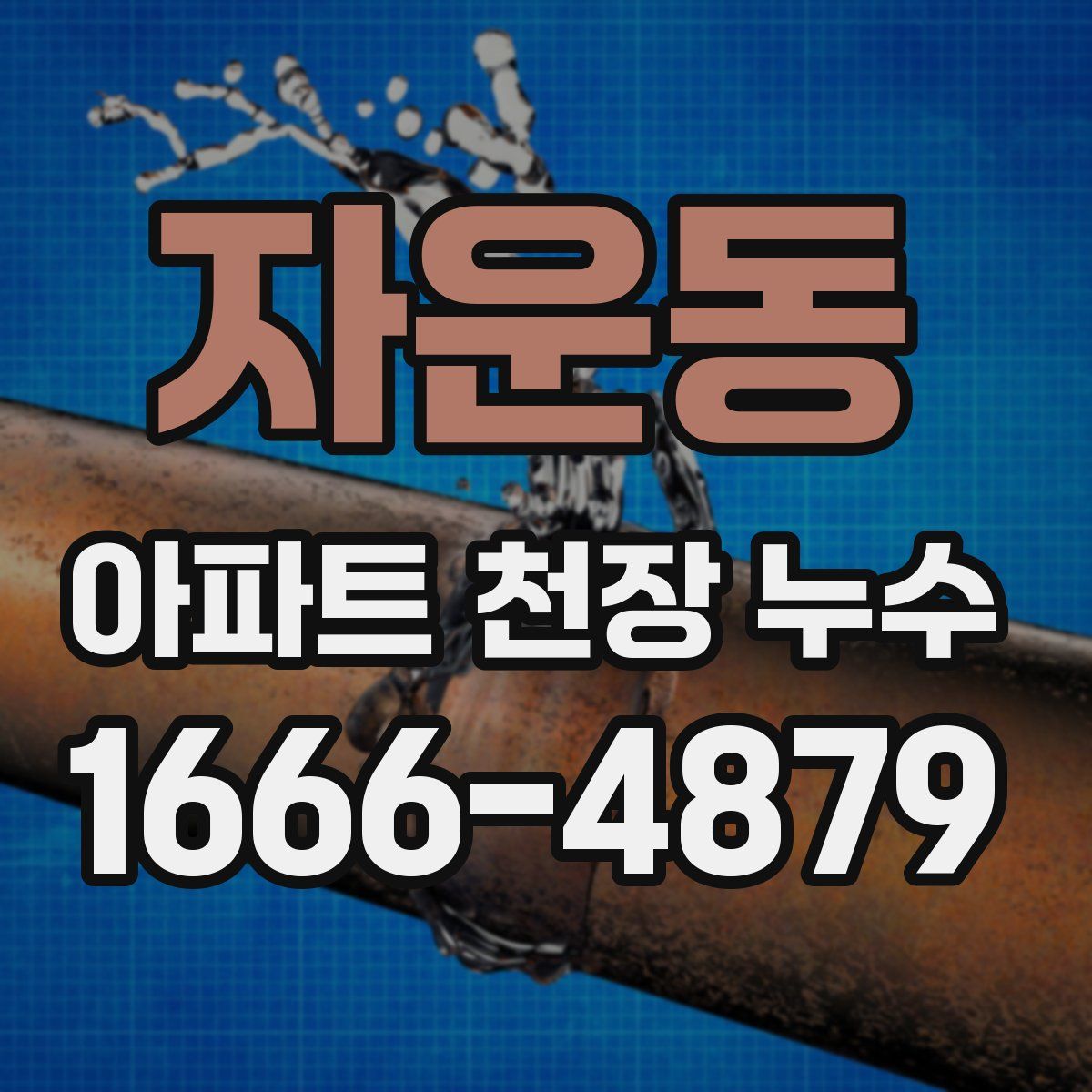 자운동 아파트 천장 누수