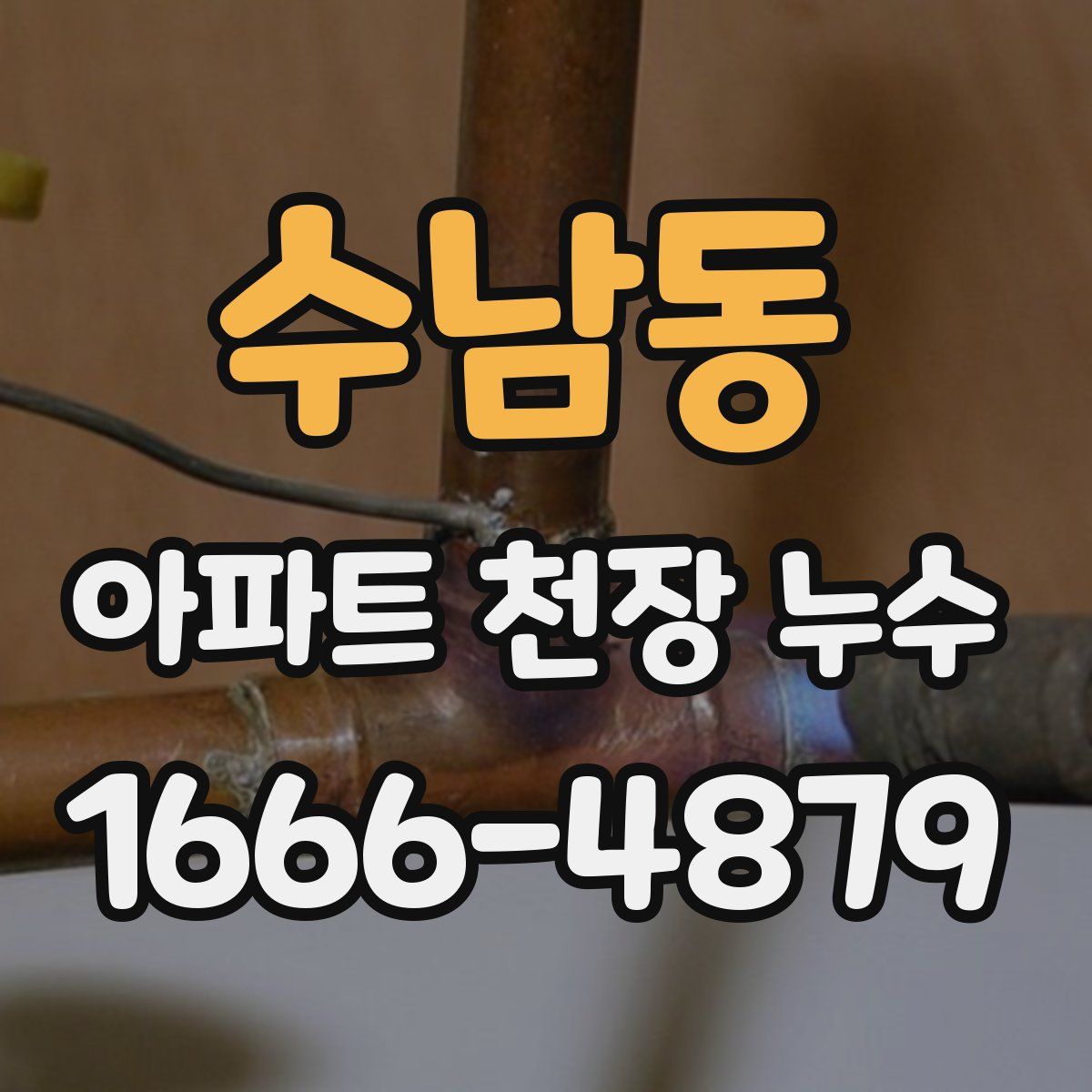 수남동 아파트 천장 누수