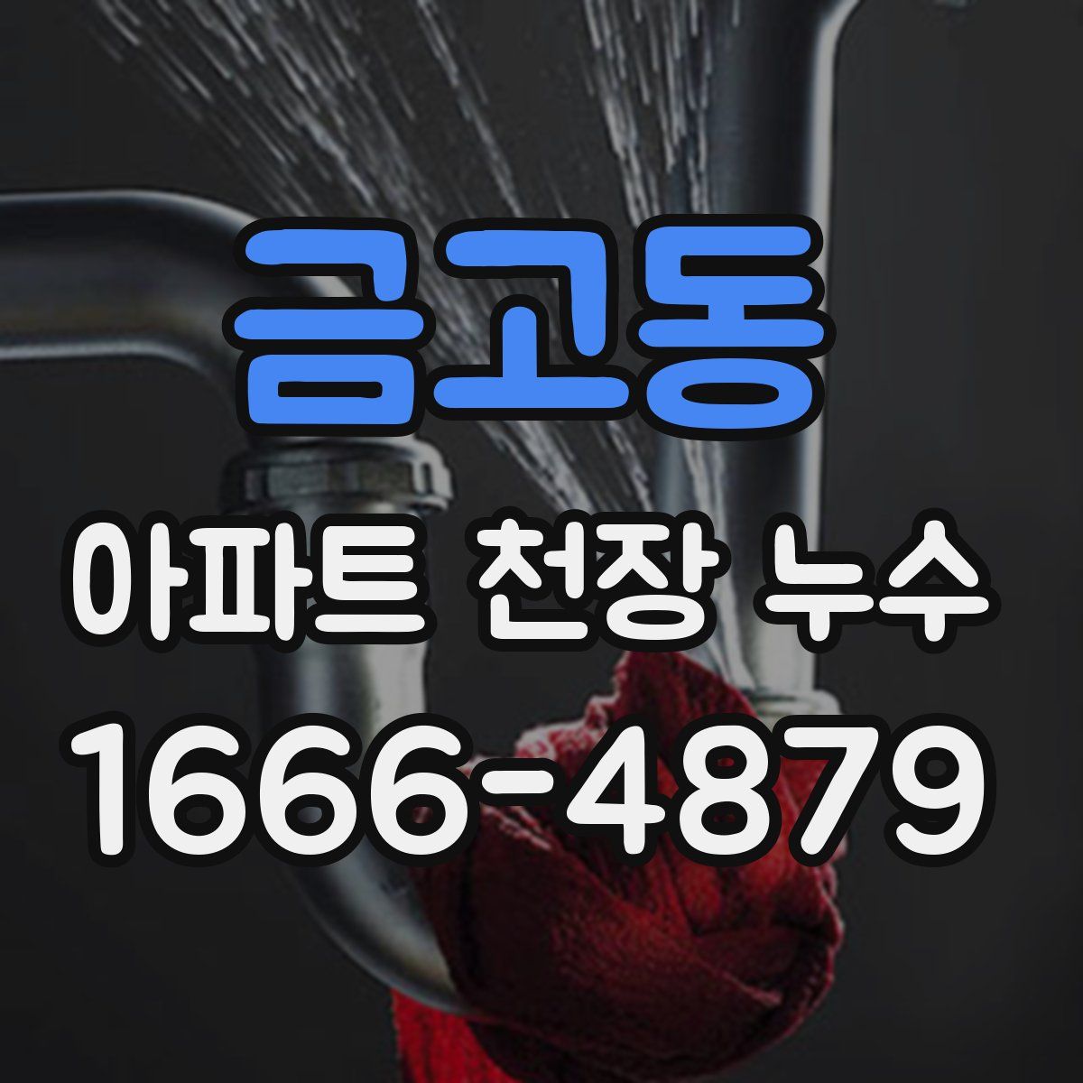 금고동 아파트 천장 누수