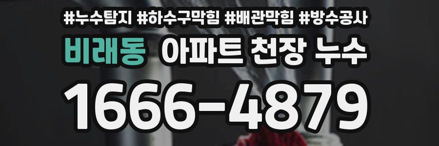 비래동 아파트 천장 누수