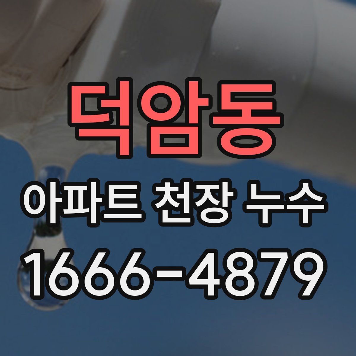덕암동 아파트 천장 누수