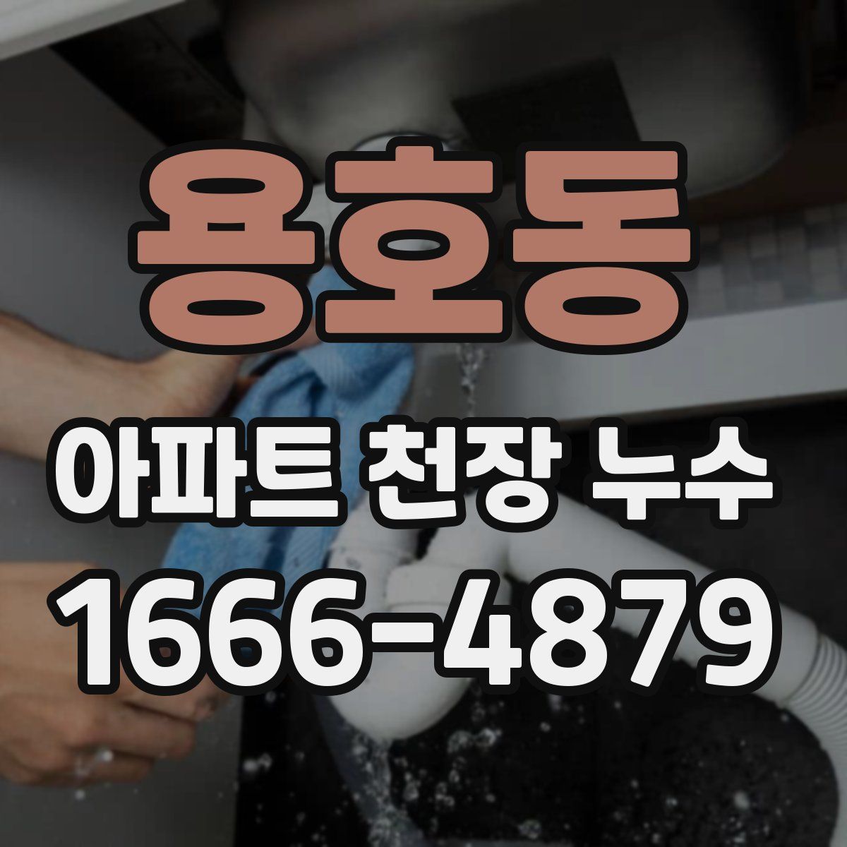 용호동 아파트 천장 누수