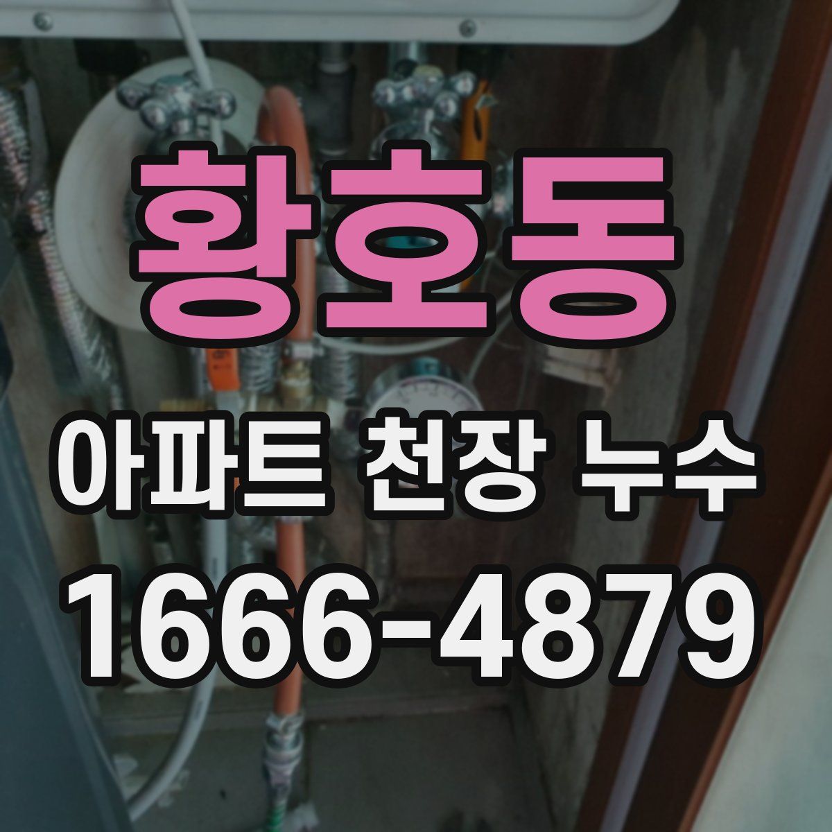 황호동 아파트 천장 누수