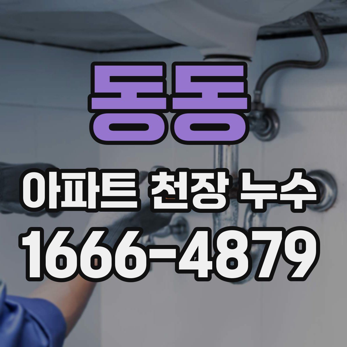 동동 아파트 천장 누수