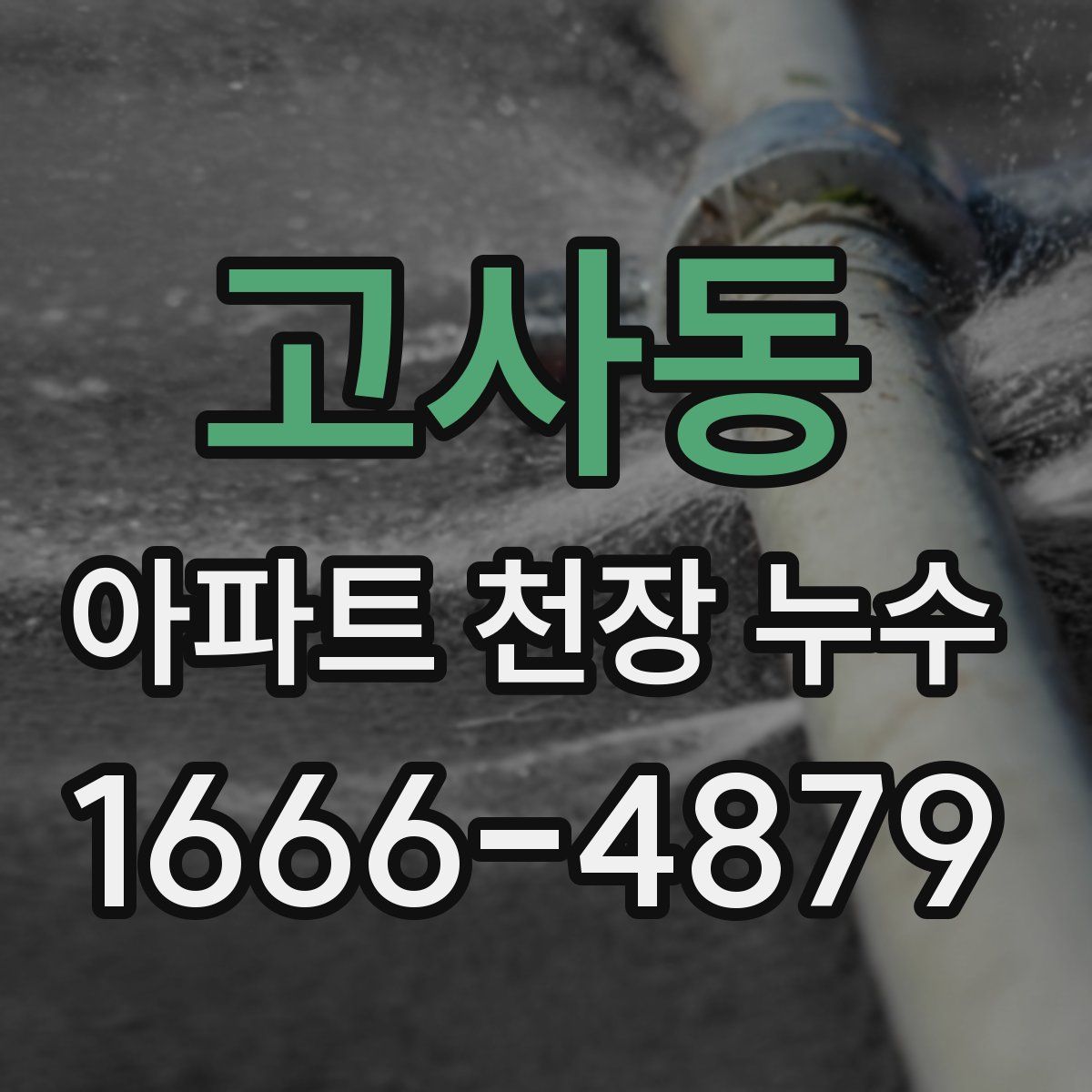고사동 아파트 천장 누수
