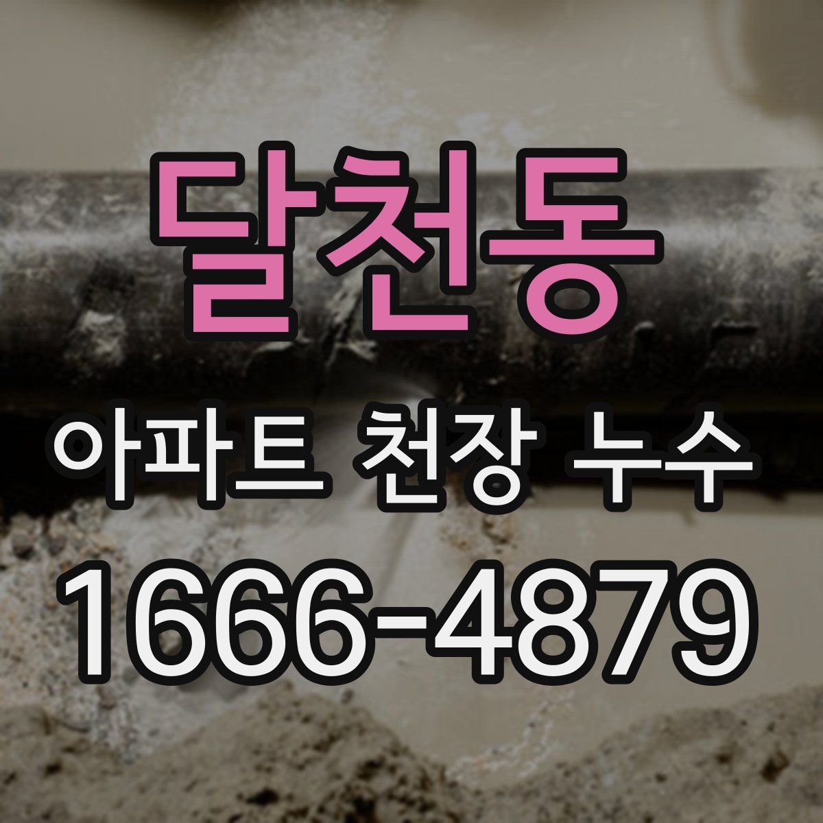 달천동 아파트 천장 누수