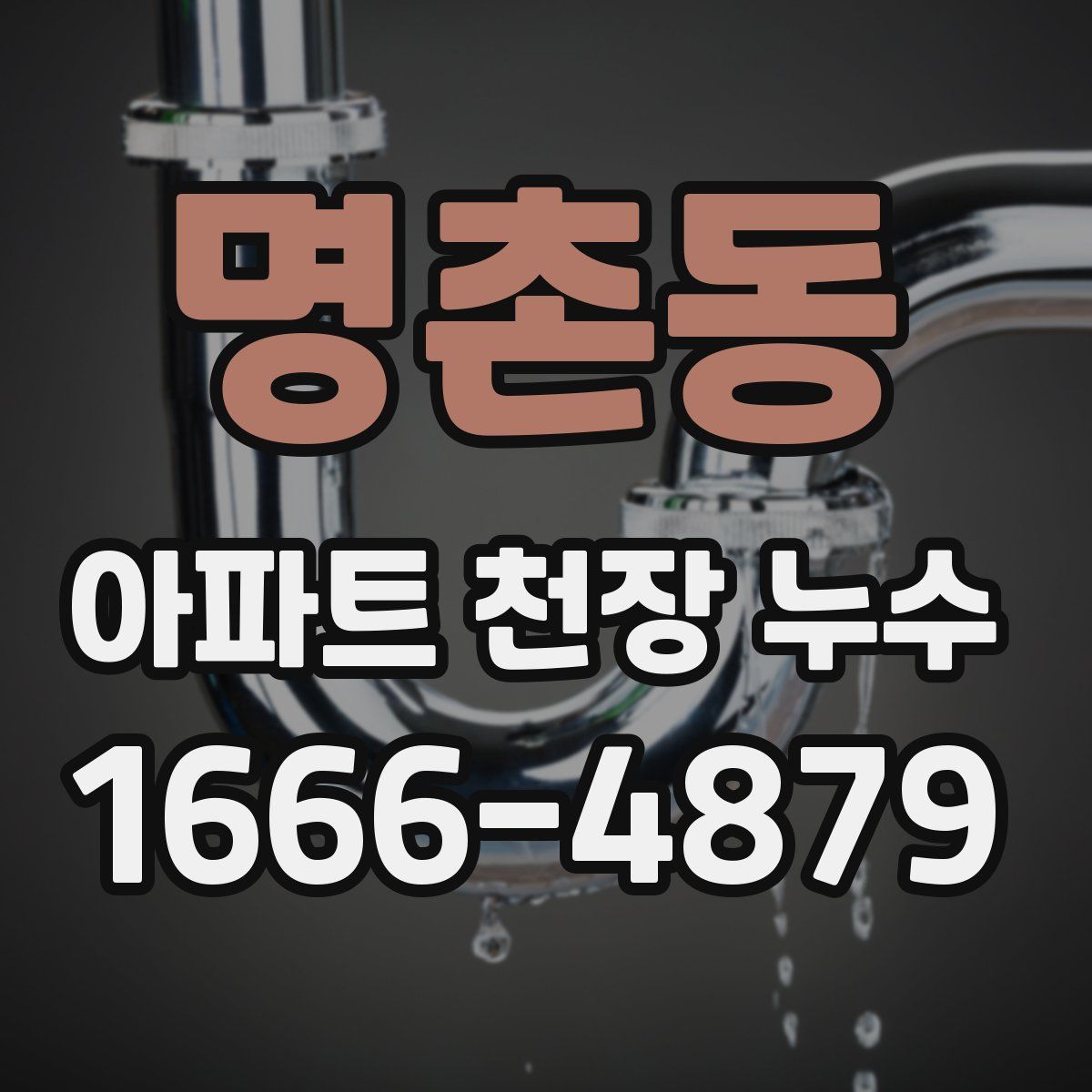 명촌동 아파트 천장 누수