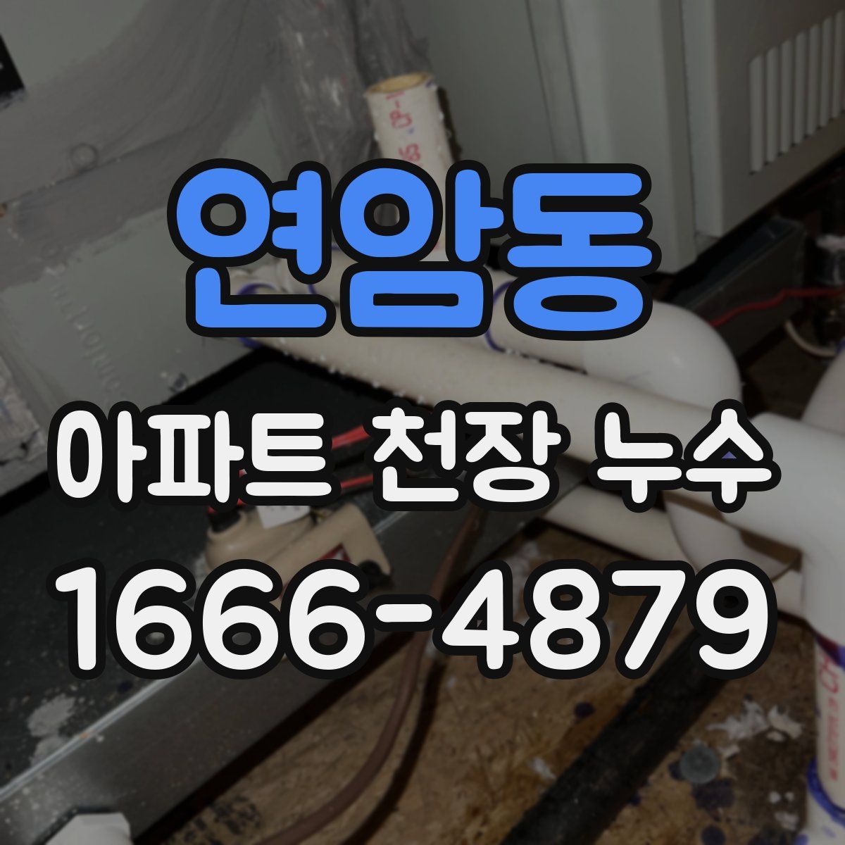 연암동 아파트 천장 누수