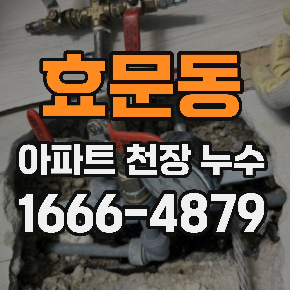효문동 아파트 천장 누수