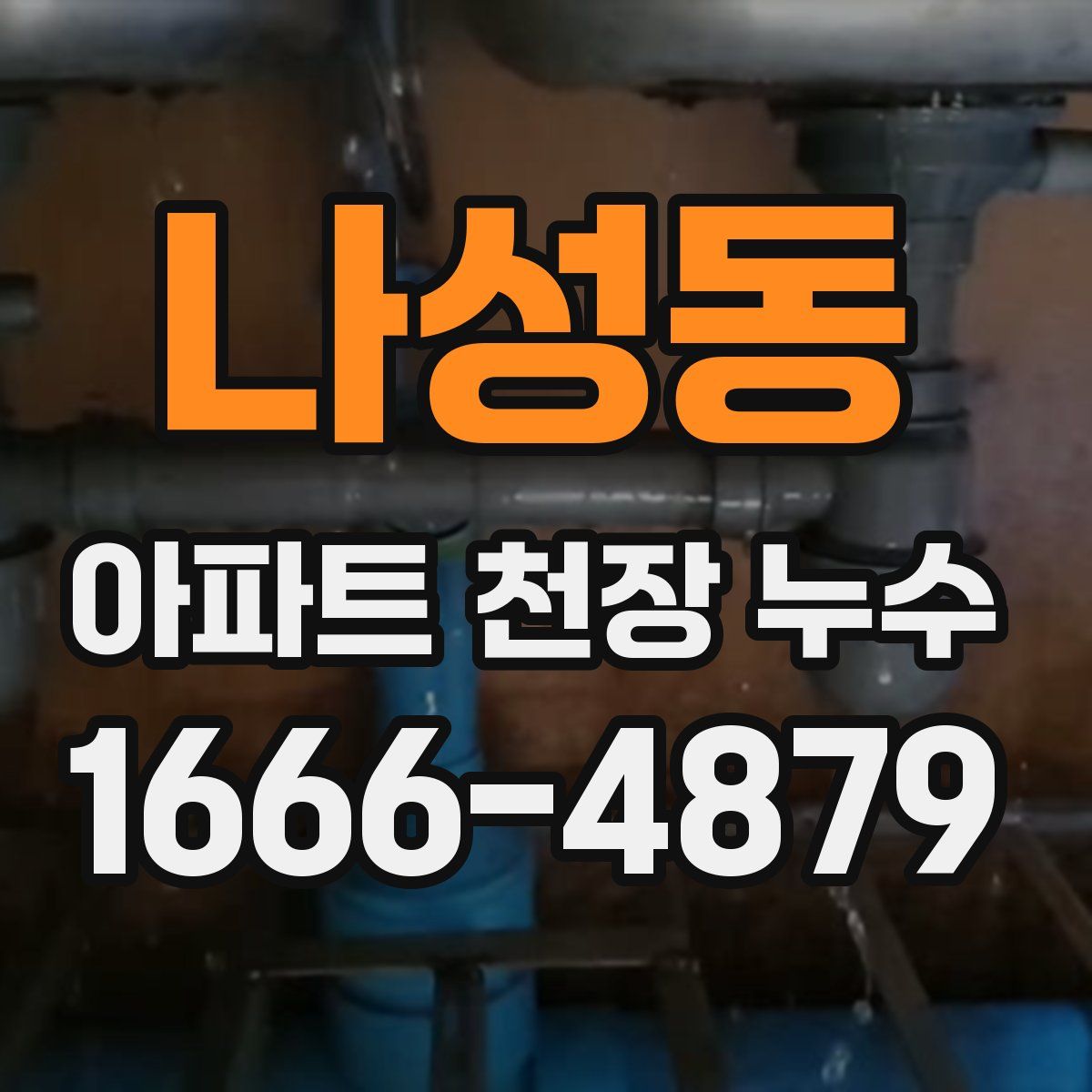 나성동 아파트 천장 누수