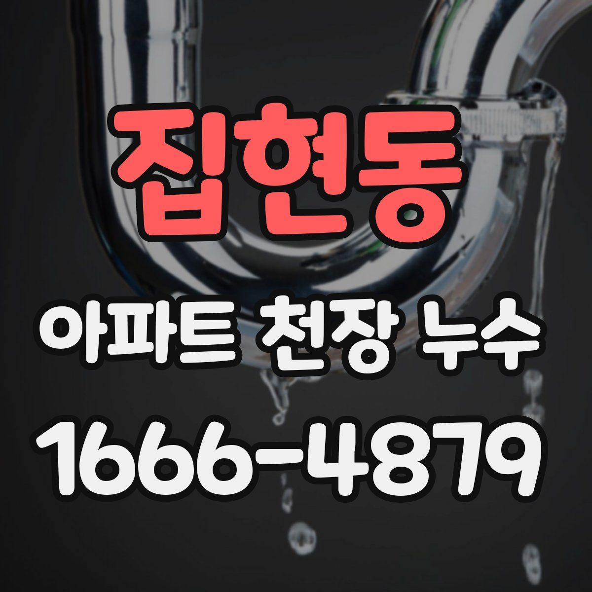 집현동 아파트 천장 누수
