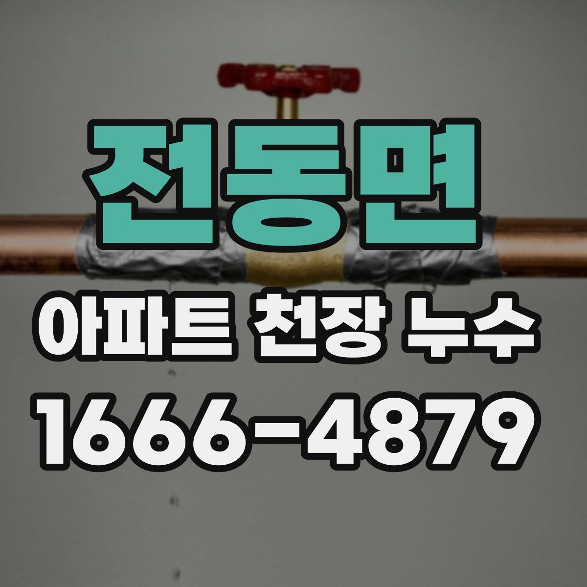 전동면 아파트 천장 누수