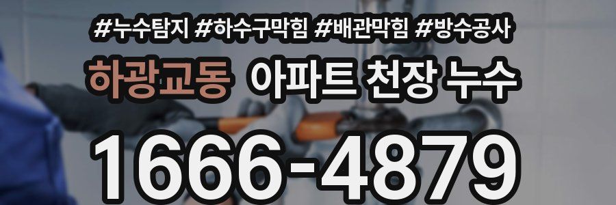 하광교동 아파트 천장 누수