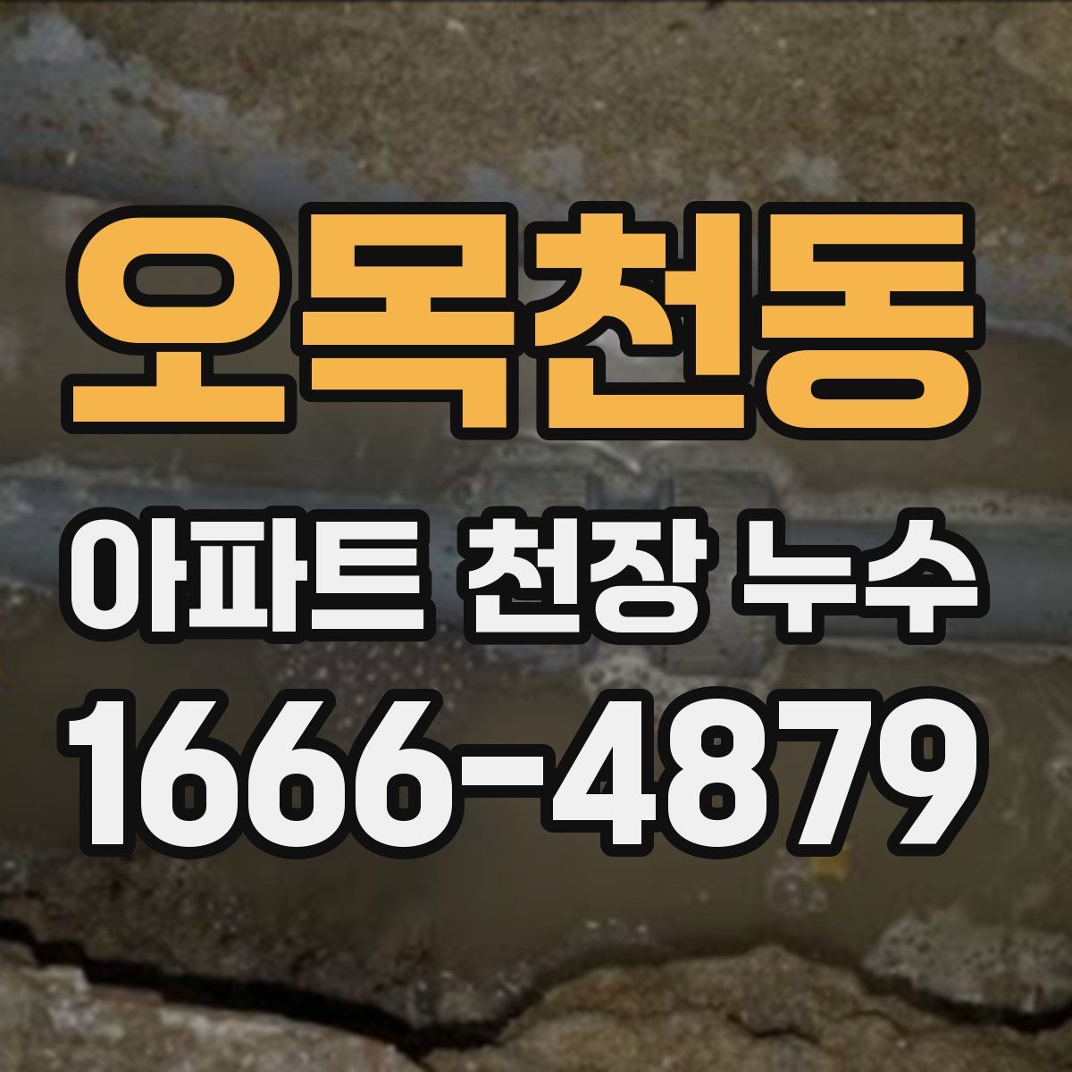 오목천동 아파트 천장 누수