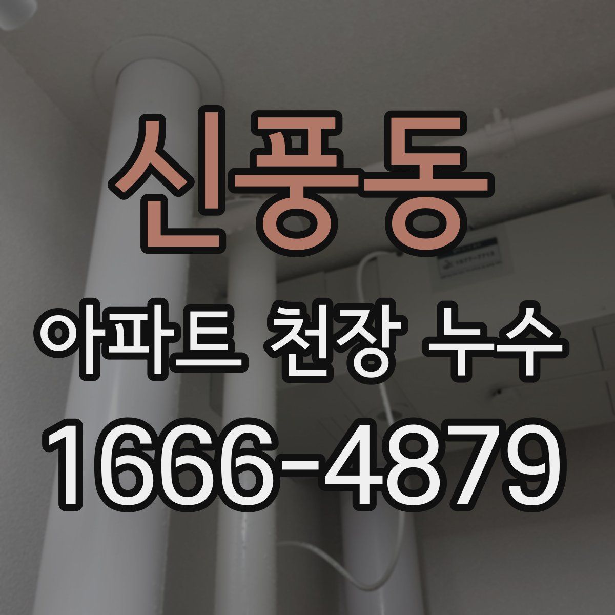 신풍동 아파트 천장 누수