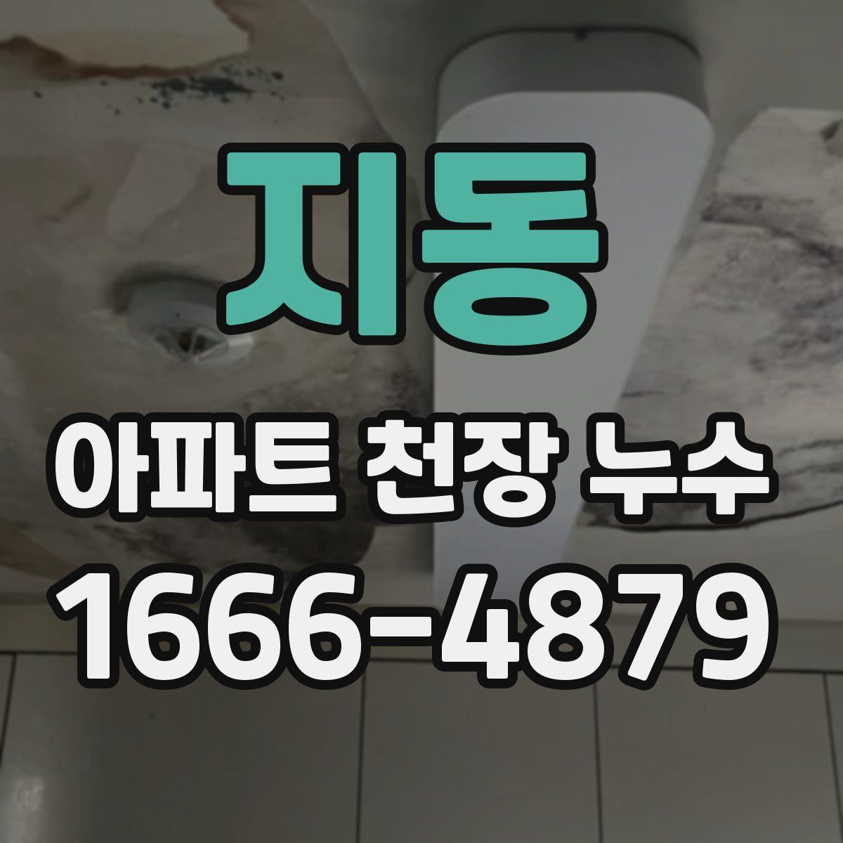 지동 아파트 천장 누수