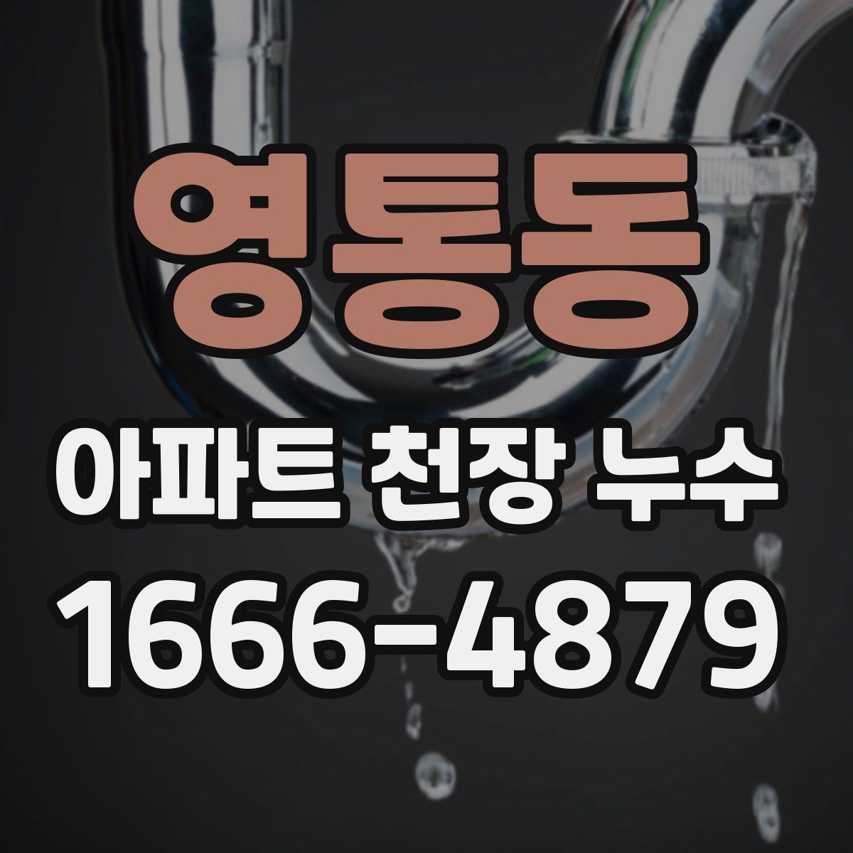 영통동 아파트 천장 누수