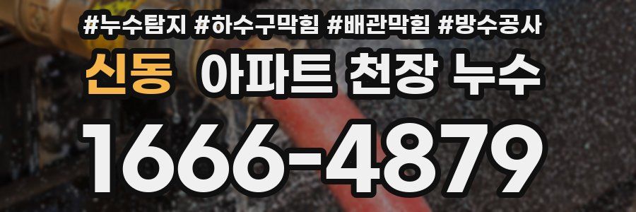 신동 아파트 천장 누수