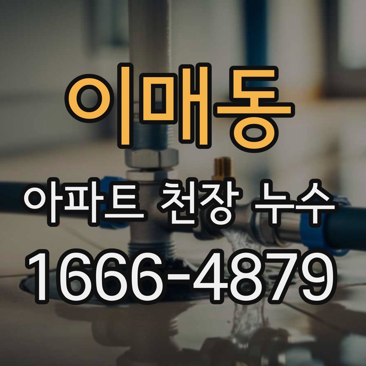 이매동 아파트 천장 누수