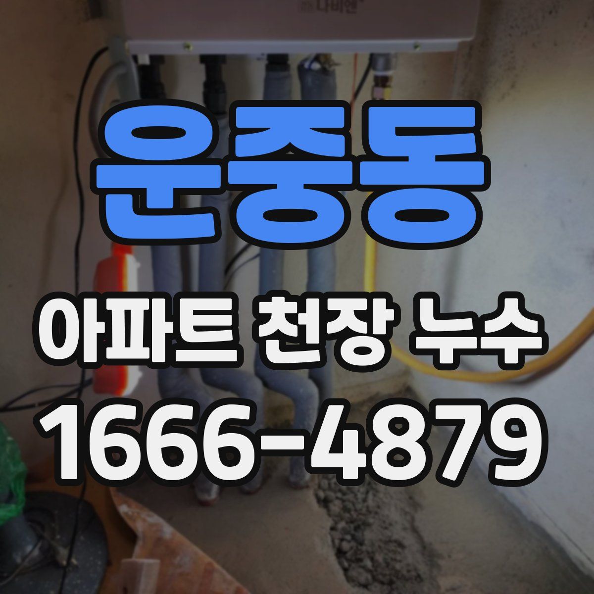 운중동 아파트 천장 누수