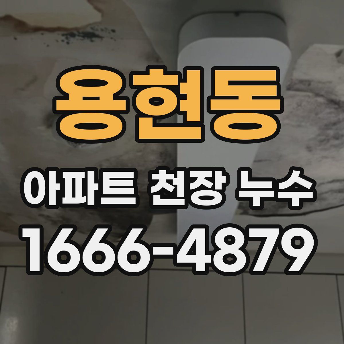 용현동 아파트 천장 누수