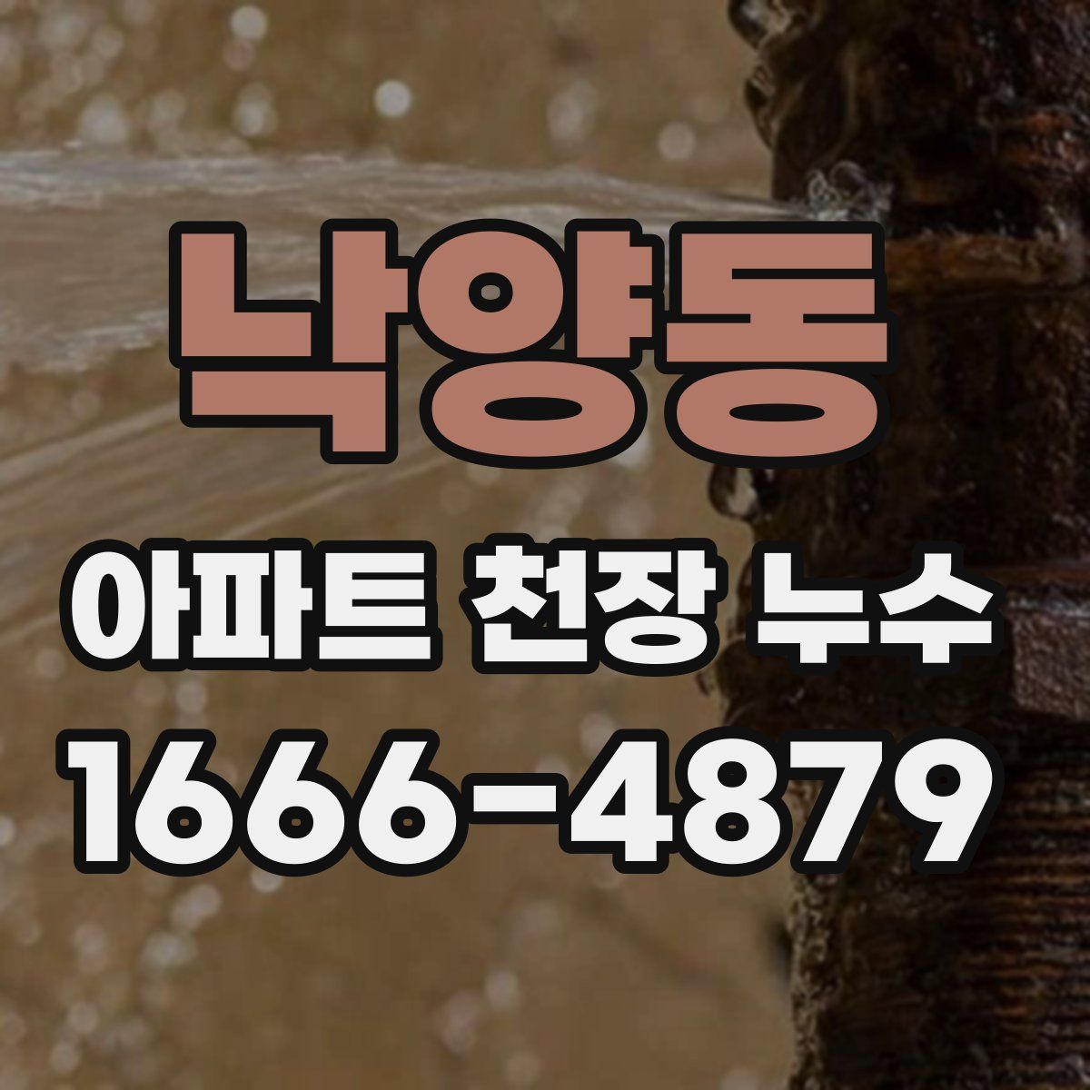 낙양동 아파트 천장 누수