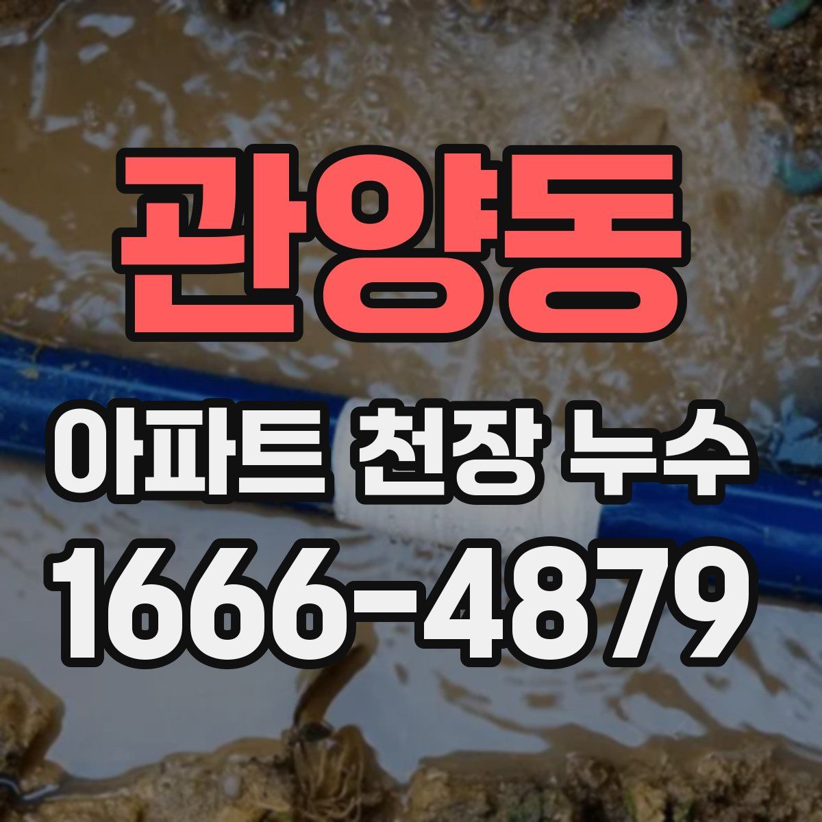 관양동 아파트 천장 누수