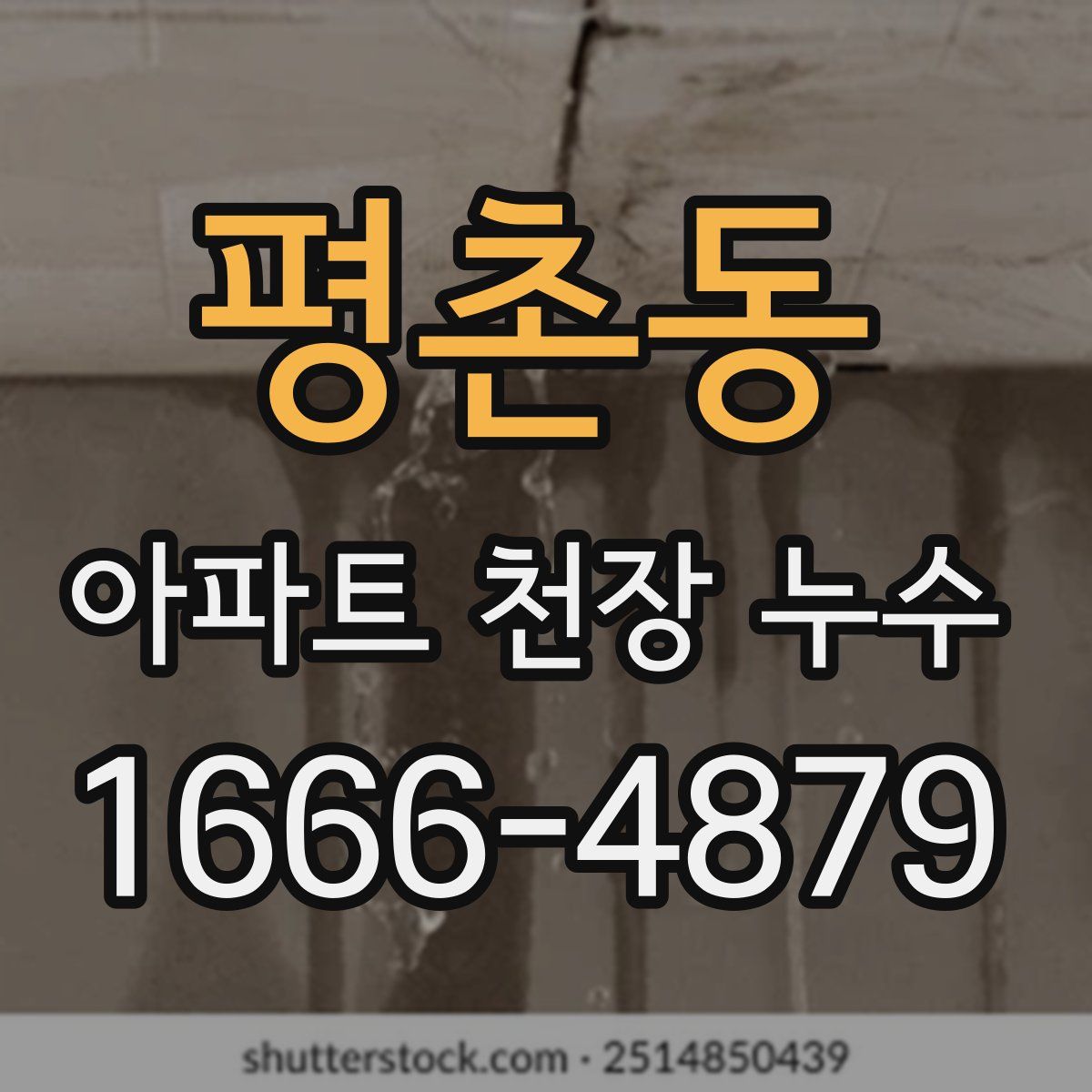 평촌동 아파트 천장 누수